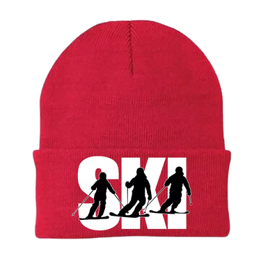Ski Embroidered Beanie